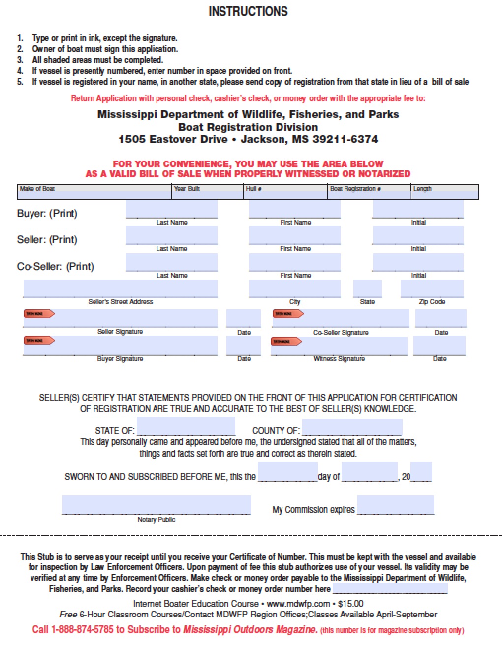 free-mississippi-boat-bill-of-sale-form-pdf-word-doc