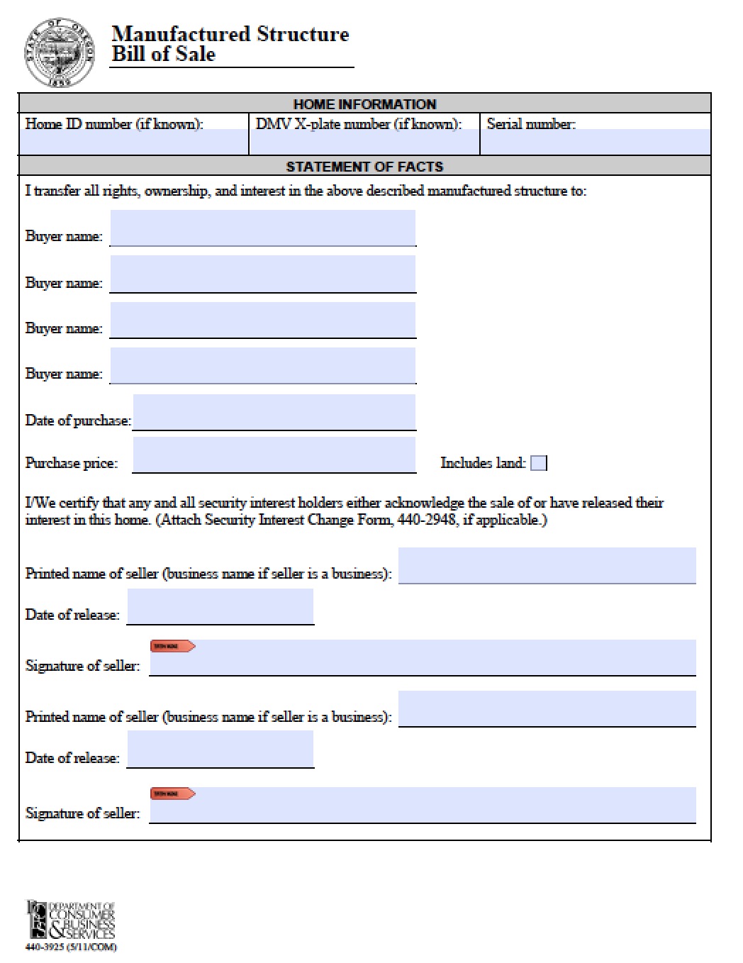 free-oregon-manufactured-home-bill-of-sale-3925-form-pdf-word-doc
